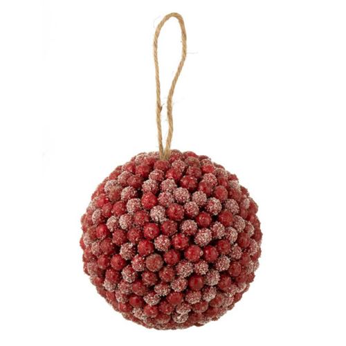 Paris Prix Rouge Boule De Noël À Suspendre - Image 2
