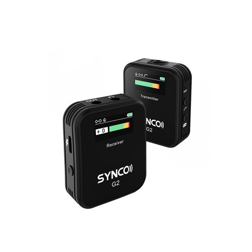 Microphone sans fil SYNCO G2(A1) 2.4G Noir