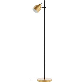 Lampadaire en acier noir et cuivré Vifta - 1