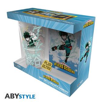 Coffret Cadeau - My Hero Academia - Verre Xxl Pins Carnet Heros - 1