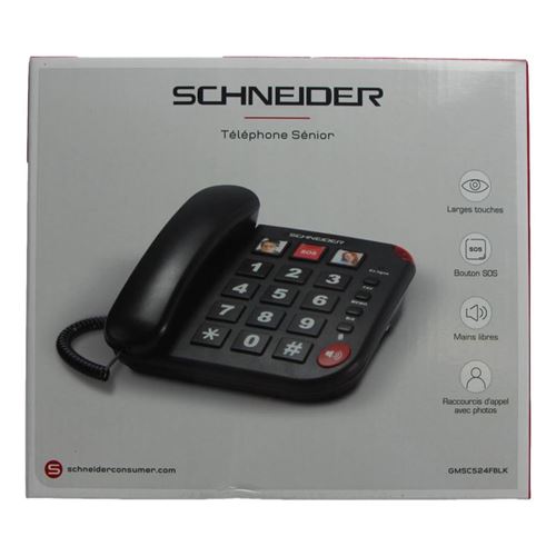 Téléphone filaire Schneider