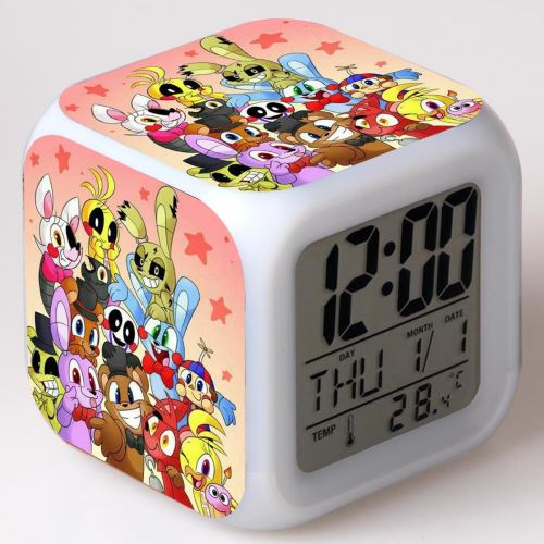 Réveil enfant LED Multifonctionnel Coloré - Five Nights at Freddy's #42
