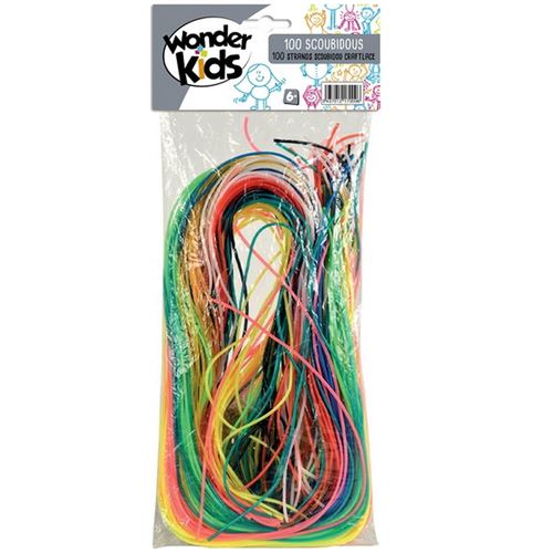 Wonderkids Multicolore Jeux D'imagination Scoubidous (X100) - Image 3