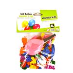 Lot De 100 Ballons D’Eau Colorés – Buse Robinet + Bâton à Nouer Inclus – Batailles D’Été Et Jeux De Piscine