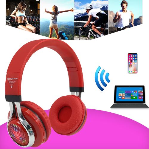 Casque sans fil Bluetooth 4.1 casque antibruit écouteurs et radio