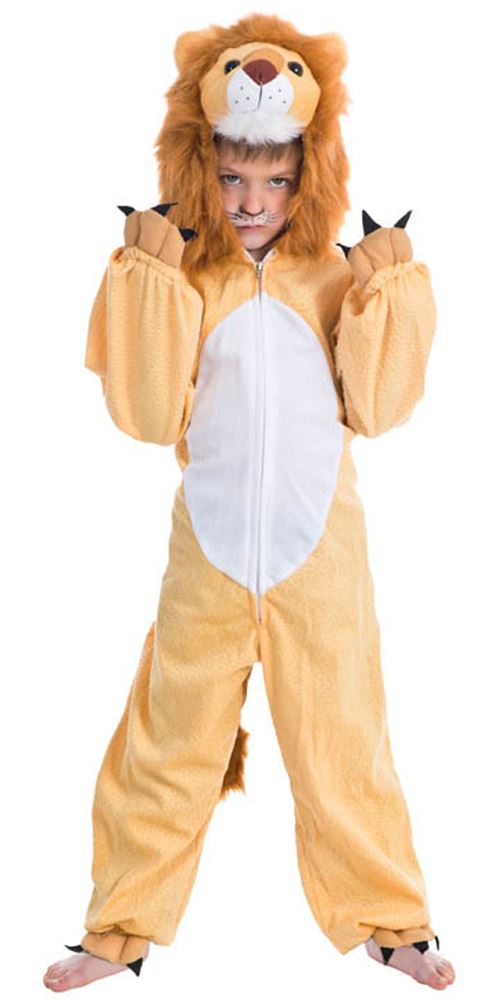 Chaks Beige/Marron Déguisement Lion - Enfant - 5/6 Ans (110 À 116 Cm)