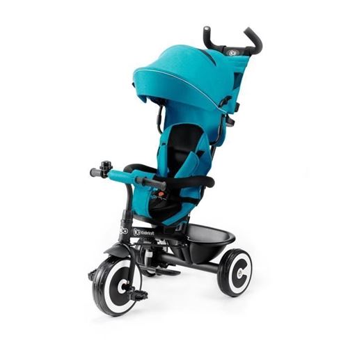 Kinderkraft - Tricycle Evolutif Aston Bleu Turquoise - Des 9 Mois