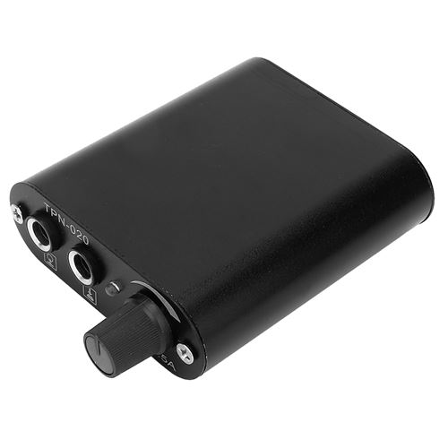 Mini Alimentation Noire Professionnelle Pour Machine De Tatouage De Shader (Plug Eu)
