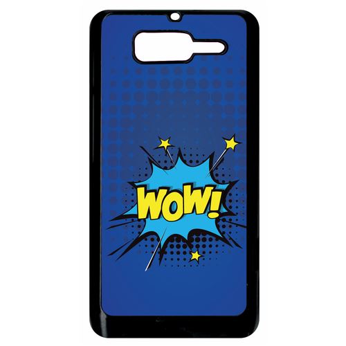 Coque Motorola Razr D3 Wow Fond Bleu Lectrique