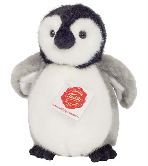 Peluche bébé pingouin 15 cm Hermann Teddy