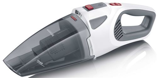 SEVERIN HV 7146 - Aspirateur - Aspirateur à main - sans sac - sans fil - blanc/gris/rouge