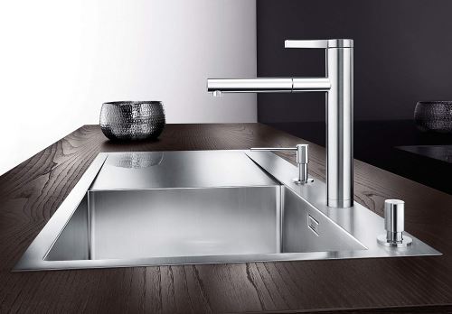 Blanco 517591 LINEE-S 517 591 Robinet de Cuisine, Chrom, Schlauchbrause