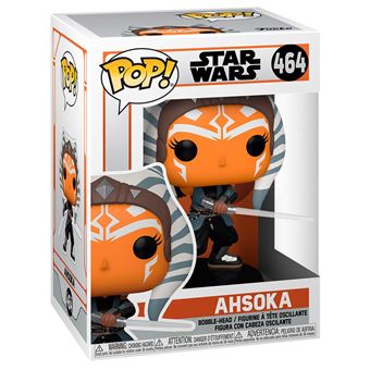 Figurine Funko Pop Star Wars Mandalorian Ahsoka with Sabers