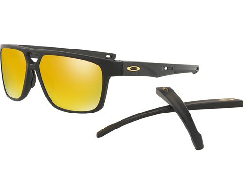 Oakley crossrange patch noir mat 24k iridium - 60