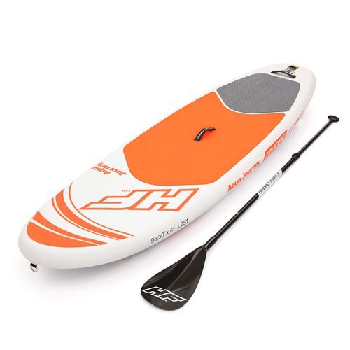 Planche Paddle Surf Gonflable Bestway Hydro-Force Aqua Journey 274x76x12 cm avec Pompe et Sac de Voyage