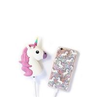 Batterie externe Mojipower Licorn Blanc PowerBank 2600 mAh