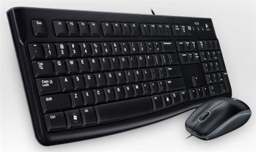 Logitech Desktop MK120 - toetsenbord en muis set - Engels
