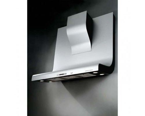 Broan HD 300 ALU DESIGN PORSCHE - Hotte - hotte décorative - largeur : 90 cm - profondeur : 50 cm - evacuation & recyclage - aluminium