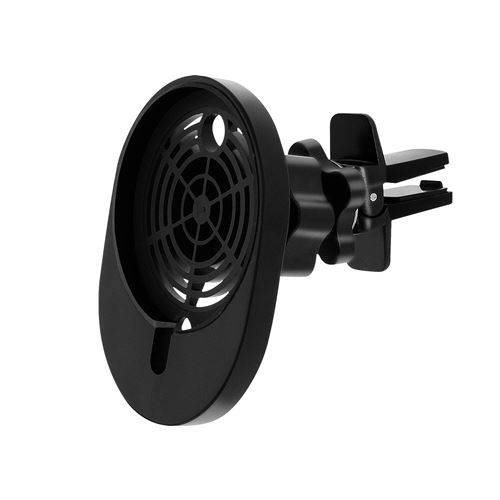 Support voiture Magsafe avec emplacement chargeur magnétique iPhone 12 - Noir