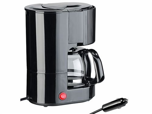 Cafetière électrique allume-cigare 650 ml pour jusqu'à 3 tasses - 12 V / 170 W