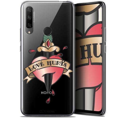 Coque Gel Huawei Honor 9X (6.59 ) Extra Fine Tatoo Lover - Love Hurts