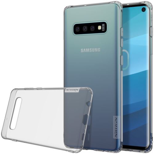 Coque en TPU tempérament gris pour votre Samsung Galaxy S10