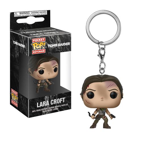Porte-clés - Tomb Raider - Pop Lara Croft