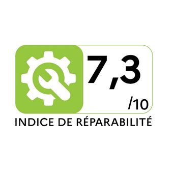 Brandt DFS1010X - Lave-vaisselle - largeur : 44.8 cm - profondeur : 58 cm - hauteur : 84.5 cm - acier inoxydable