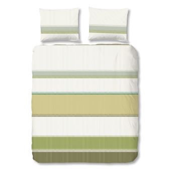 Good Morning Housse Ariede Couette 200 X 220 Cm Vert Achat Prix Fnac