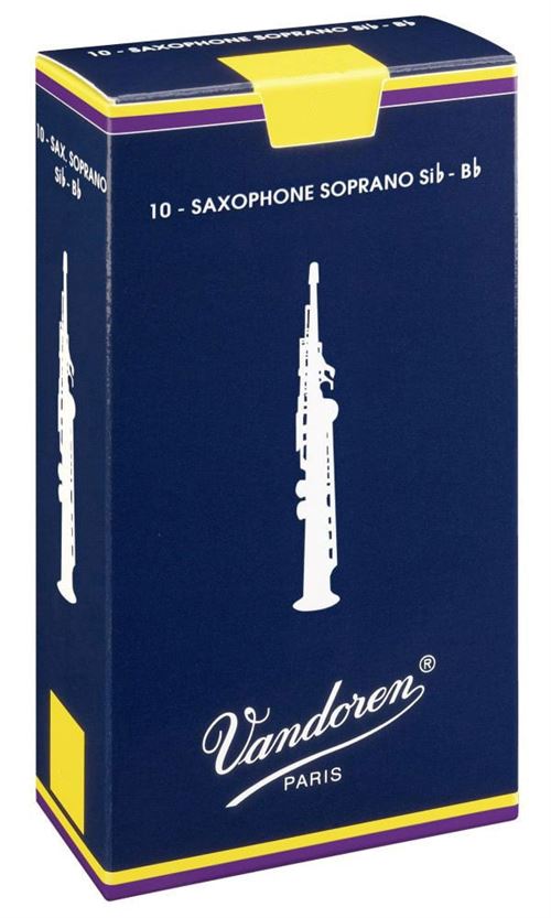 VANDOREN 10 ANCHES SAX SOPRANO N.1.5