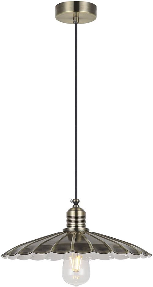 ineslam md8022l Suspension E27, bronze vieilli