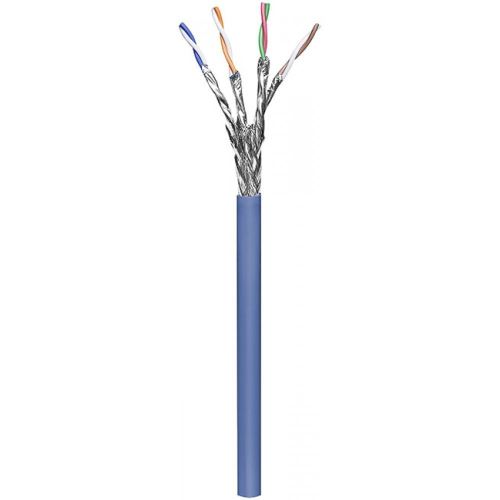 Wentronic 96093 50m Cat6 S/FTP (S-STP) Gris câble de réseau - Câbles de réseau (50 m, Cat6, S/FTP (S-STP), Gris)