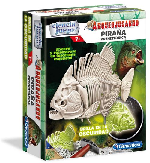 Clementoni Science et jeu – arqueojugando Piranha
