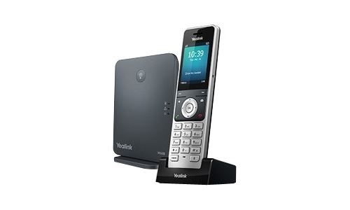 Yealink W60P - Téléphone VoIP sans fil - IP-DECT\GAP - (conférence) à trois capacité d appel - SIP, SIP v2 - 8 lignes