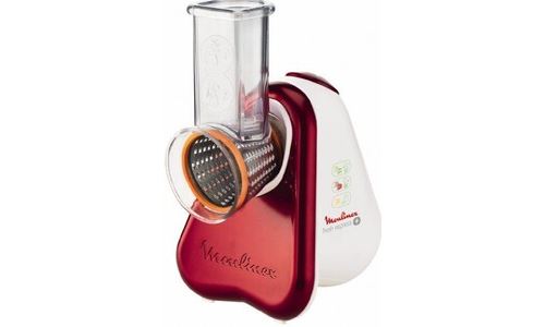Moulinex DJ756G electric grater/spiralizer Red, White