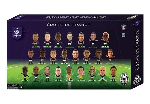 SOCCERSTARZ - 402940 - Paquet DE 24 Joueurs de l'équipe d'Français