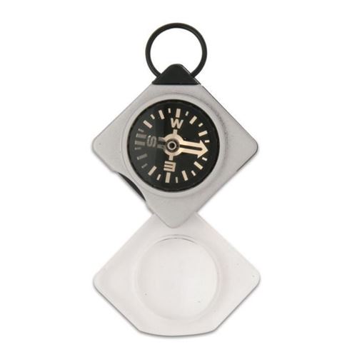 VIRGINIA Boussole de poche avec loupe