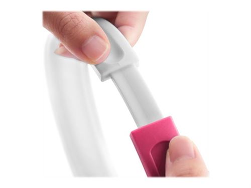 MEE audio KidJamz KJ25 - Koptelefoon - op oor - met bekabeling - 3,5 mm-stekker - roze