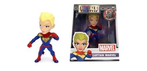 Figurine metals die cast m350 - marvel - captain marvel jazwares 98092