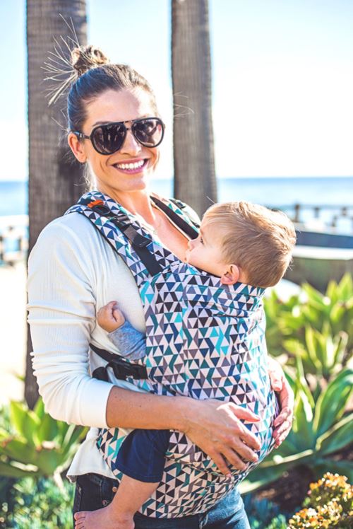Porte Bébé BECO TODDLER Géo Teal Blue