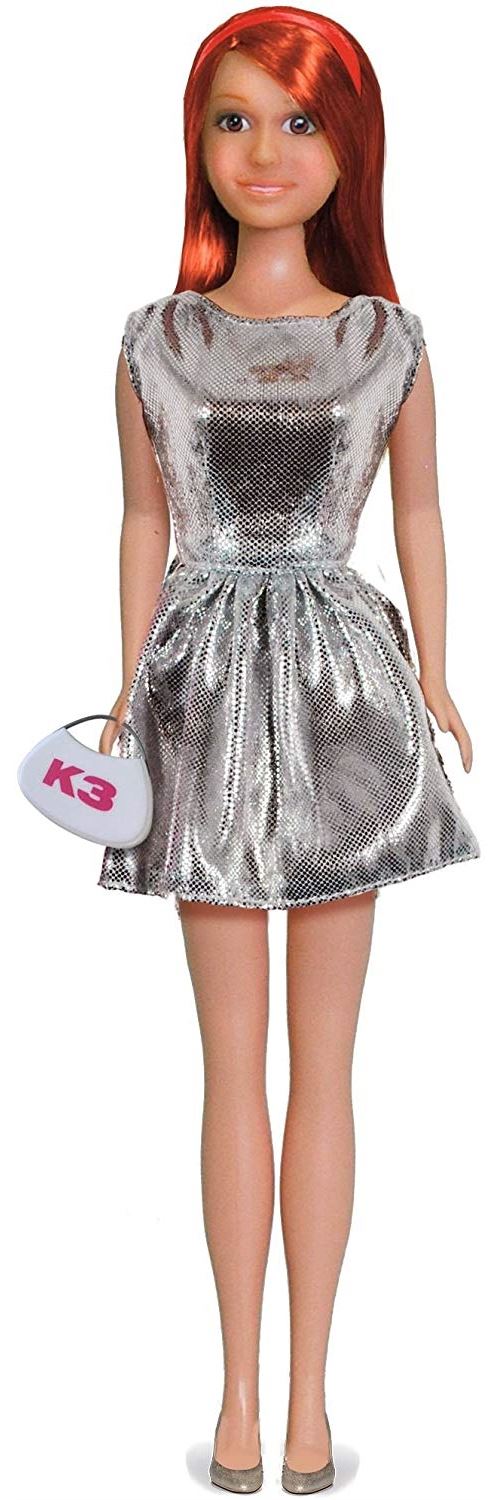 Unbekannt Studio100 0506151 K3 équipement Teen Poupée glitzern