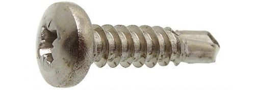 Bo&icirc;te 200 Vis auto-perceuses t&ecirc;te cylindrique Pozidrive - PZ4.2 x 19mm - 624304.2X19