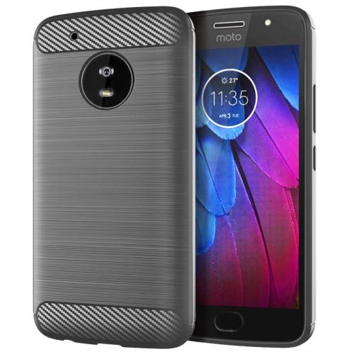 Etui Coque de protection durable souple pour Moto G5S - Gris