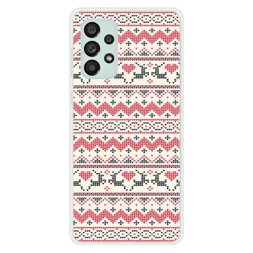 Coque en silicone imprimée compatible Samsung Galaxy A73 5G NO Pull de Noël Rennes
