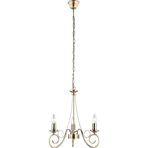 GLOBO Lampe suspendue TRUNCATUS Laiton 69003-3