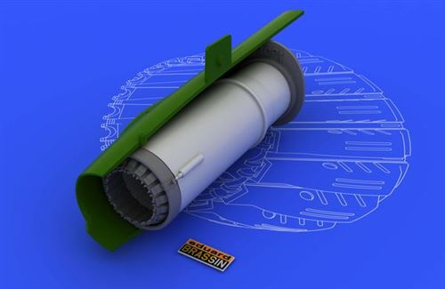 Mig-21 Bis Exhaust Nozzle For Eduard - 1:48e - Eduard Accessories