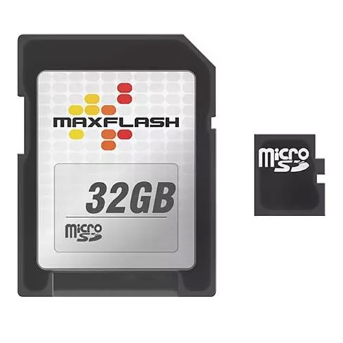 MAXFLASH - Carte mémoire flash (adaptateur SD inclus(e)) - 32 Go - micro SD