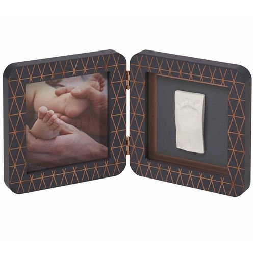 Baby Art Cadre une seule empreinte My Baby Touch Gris foncé 3601092900