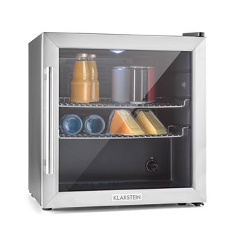 Klarstein Beersafe L Réfrigérateur 50 litres Classe F Porte en verre acier - 1