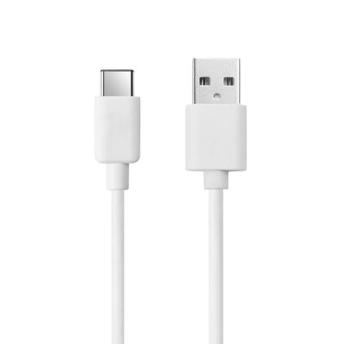 Câbles et Connectique pour Téléphones Portables USB vers Type C, Couleur blanche